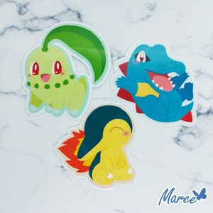 collectable monsters stickers | gen 2 | 5~7cm holographic