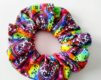 Rainbow Sweary Scrunchie: Adult Themed Profanity Wear