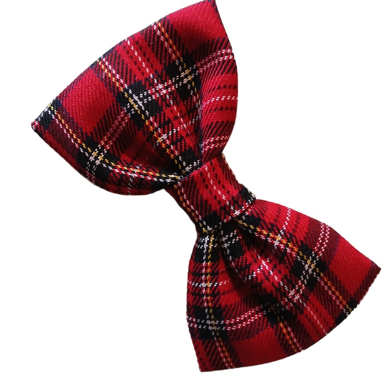 Butter Tartan Bow Tie