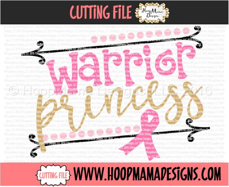 Download Breast Cancer SVG Warrior Princess SVG DFX eps and png ...
