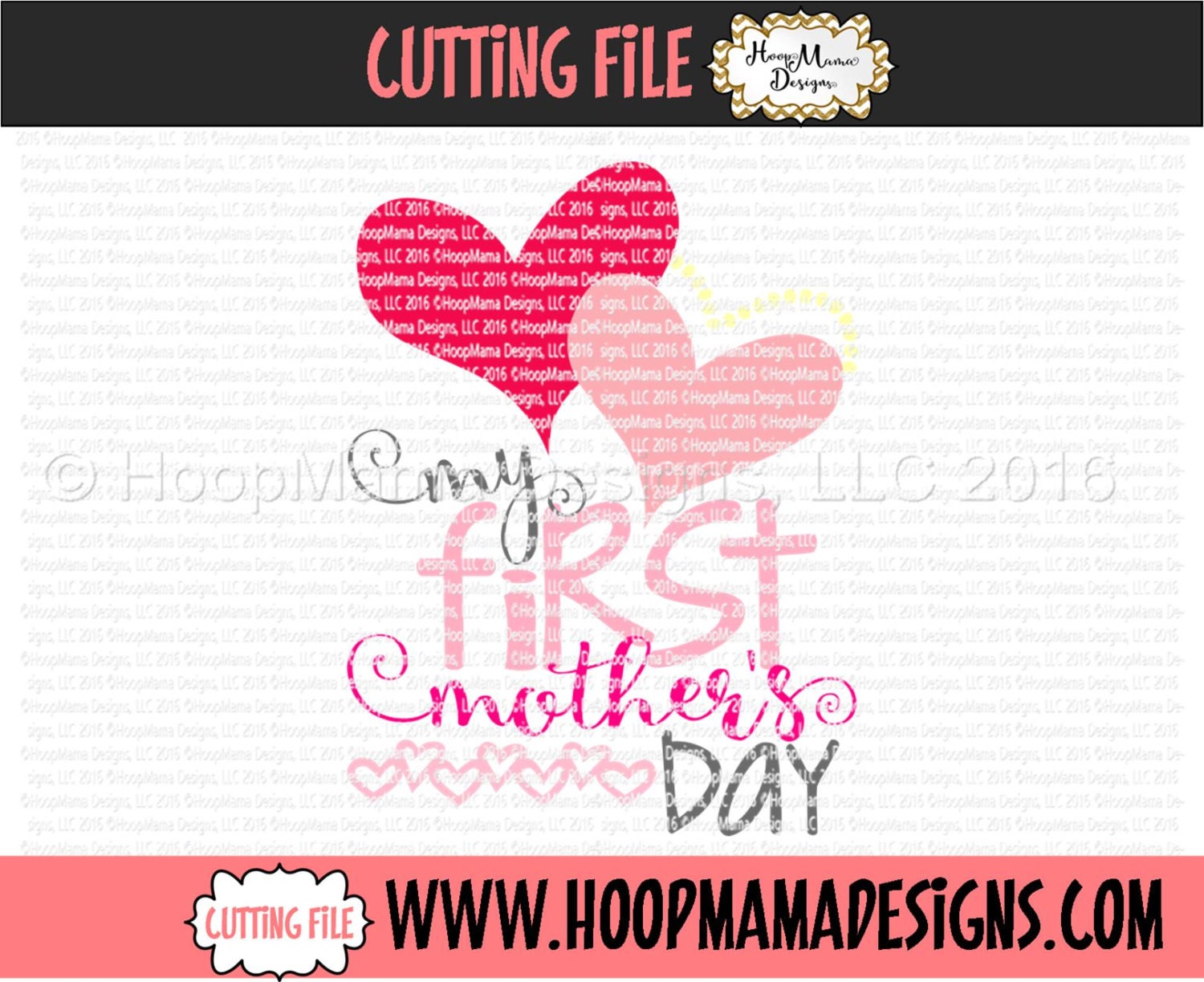 Download My First Mother's Day SVG DXF eps and png Files for | Etsy