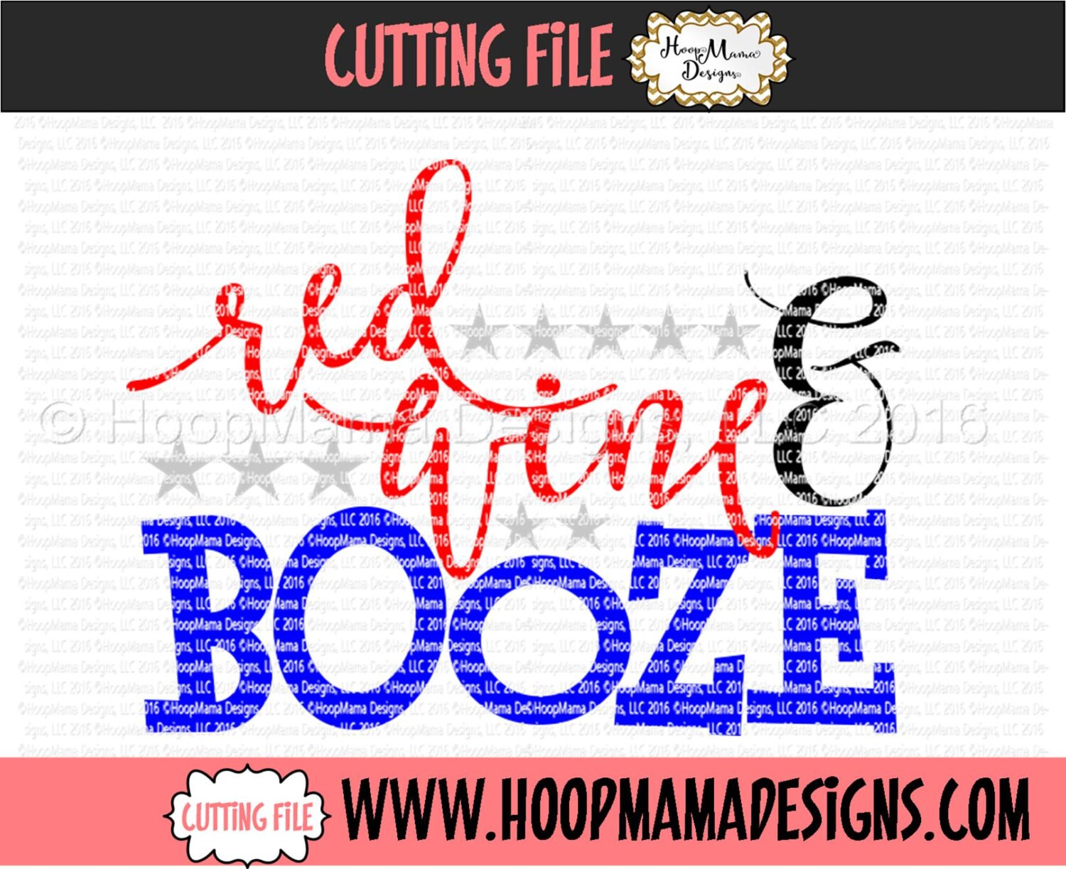 Red Wine and Booze SVG DXF eps and png Files for Cutting | Etsy