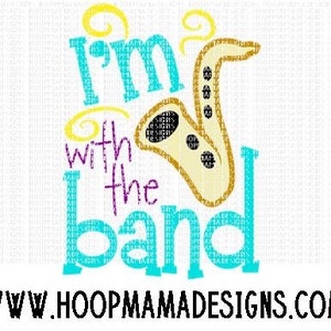 I&#39;m With The Band SVG DXF EPS and png Files for Cutting Machines Cameo or Cricut