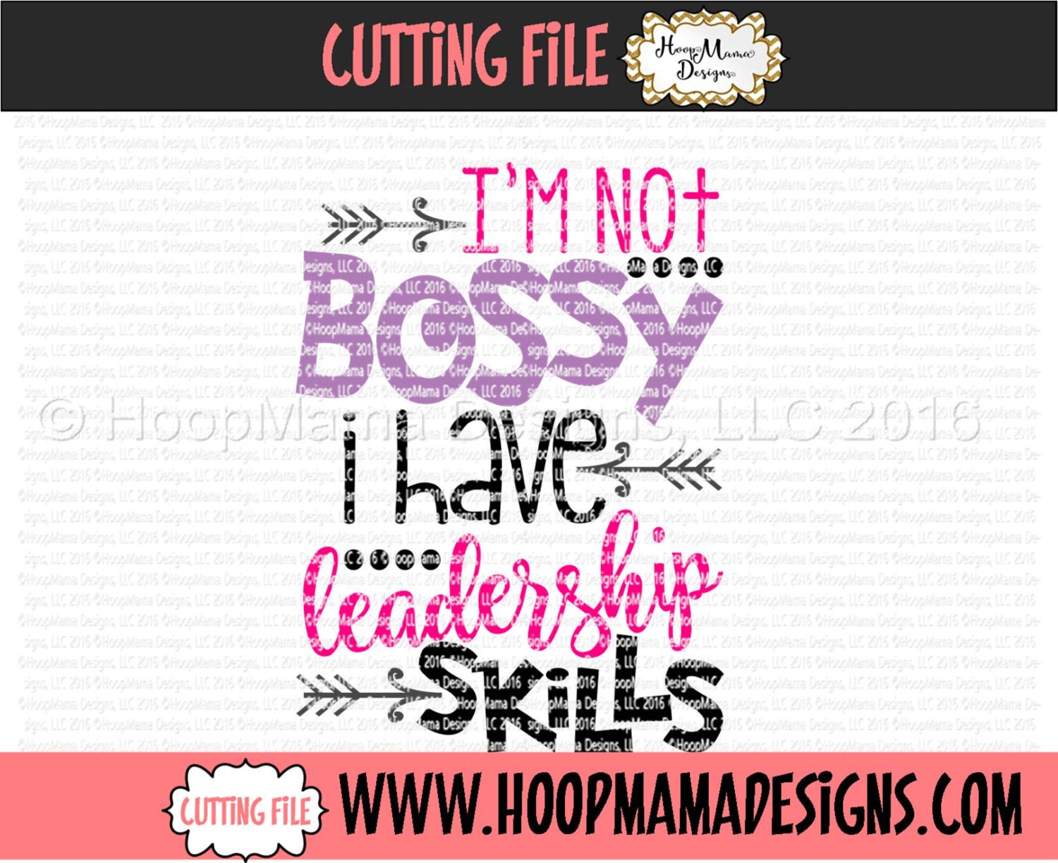 I'm Not Bossy I Have Leadership Skills SVG DXF eps and png Files …