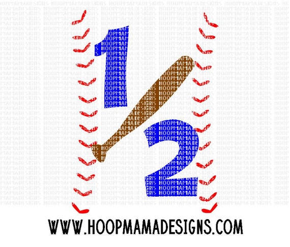 Download Baseball Half Birthday Boy SVG DXF EPS and png Files for ...