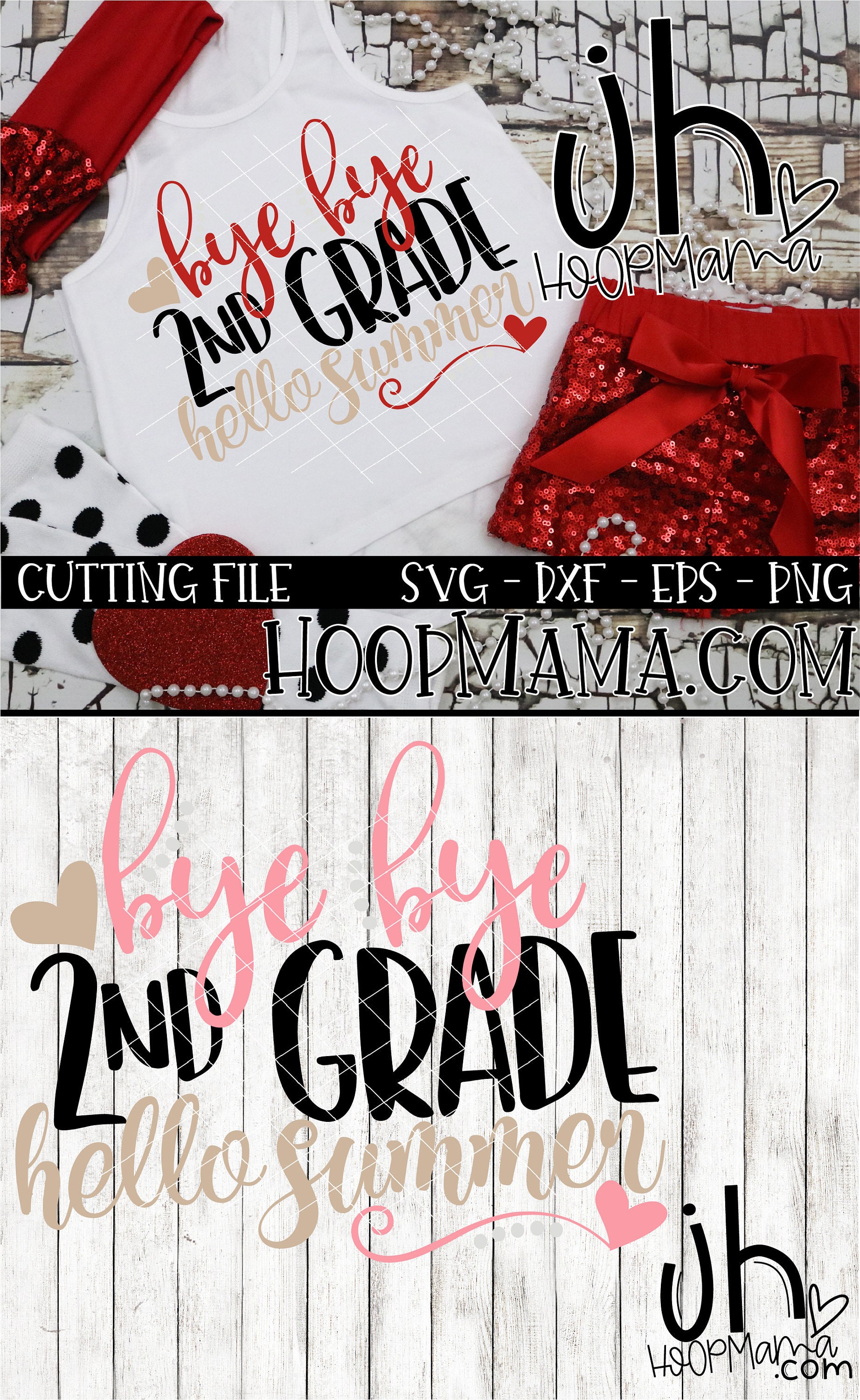 Download Bye Bye 2nd Grade Hello Summer SVG DXF eps and png Files ...