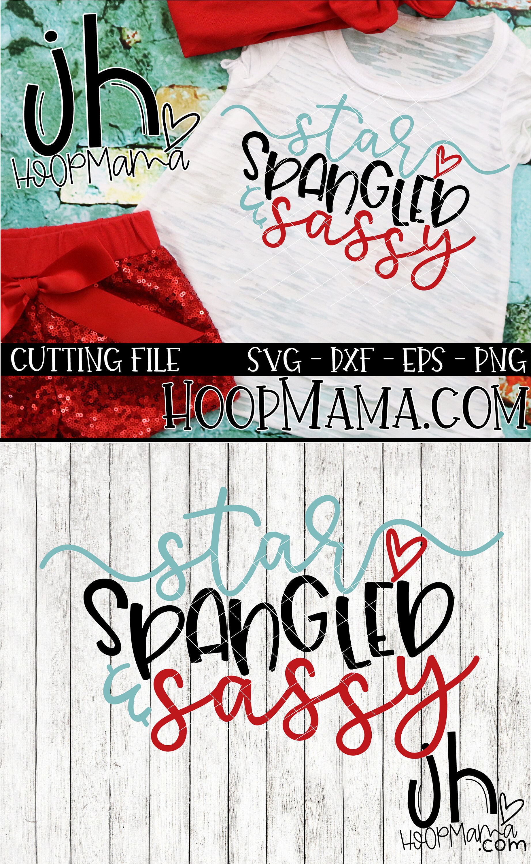 Star Spangled And Sassy 4th Of July Svg Dxf Eps And Png Files Etsy