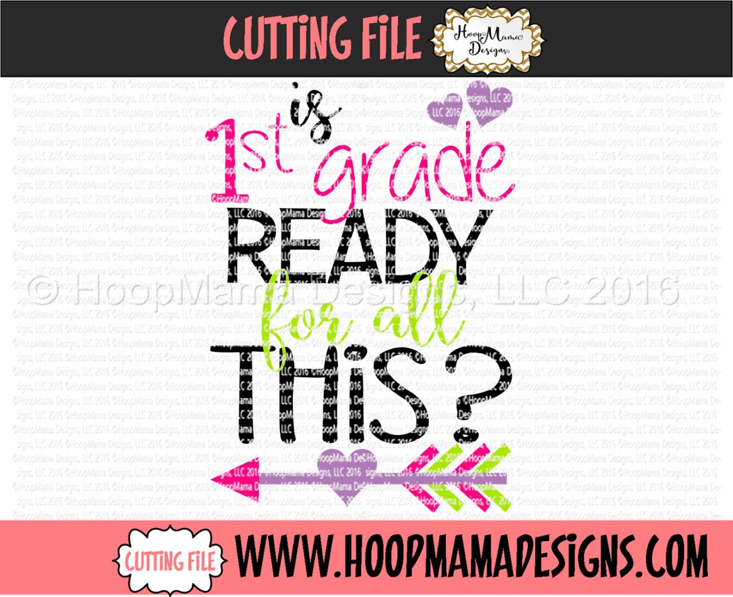 Is First 1st Grade Ready for All This SVG DFX EPS and png Files for C…