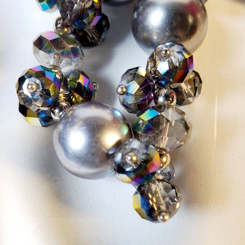 Glass Cluster Beaded Bracelet