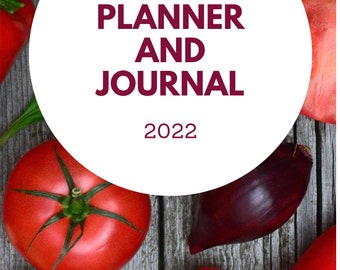 Garden Planner and Journal, for year-round vegetable gardens - vegetable garden planner, garden journal
