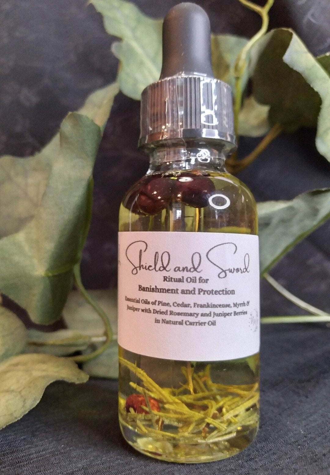 Shield and Sword Ritual Oil - Etsy