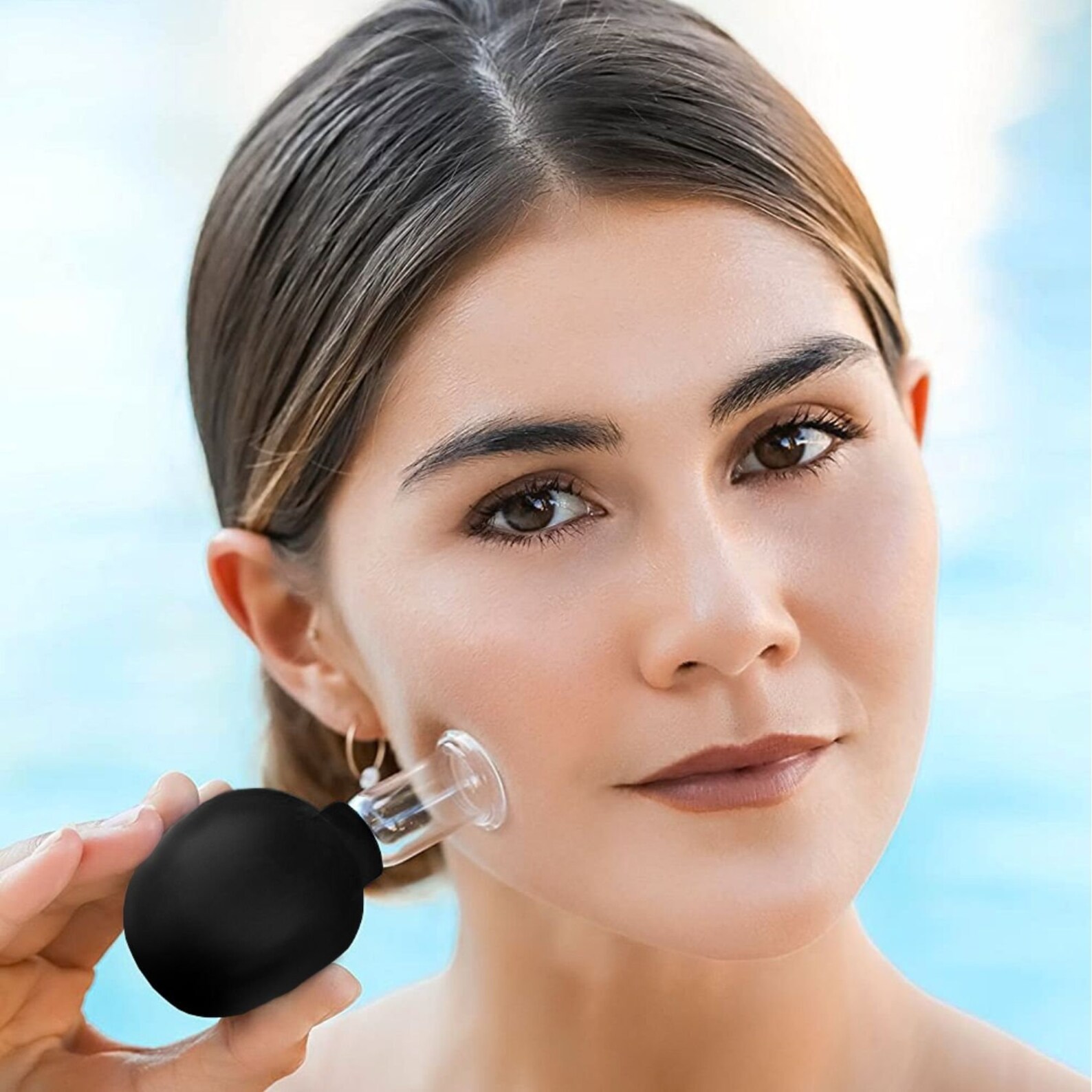 Glass Face Cupping Set FREE Shipping Onyx Set of 2 Etsy