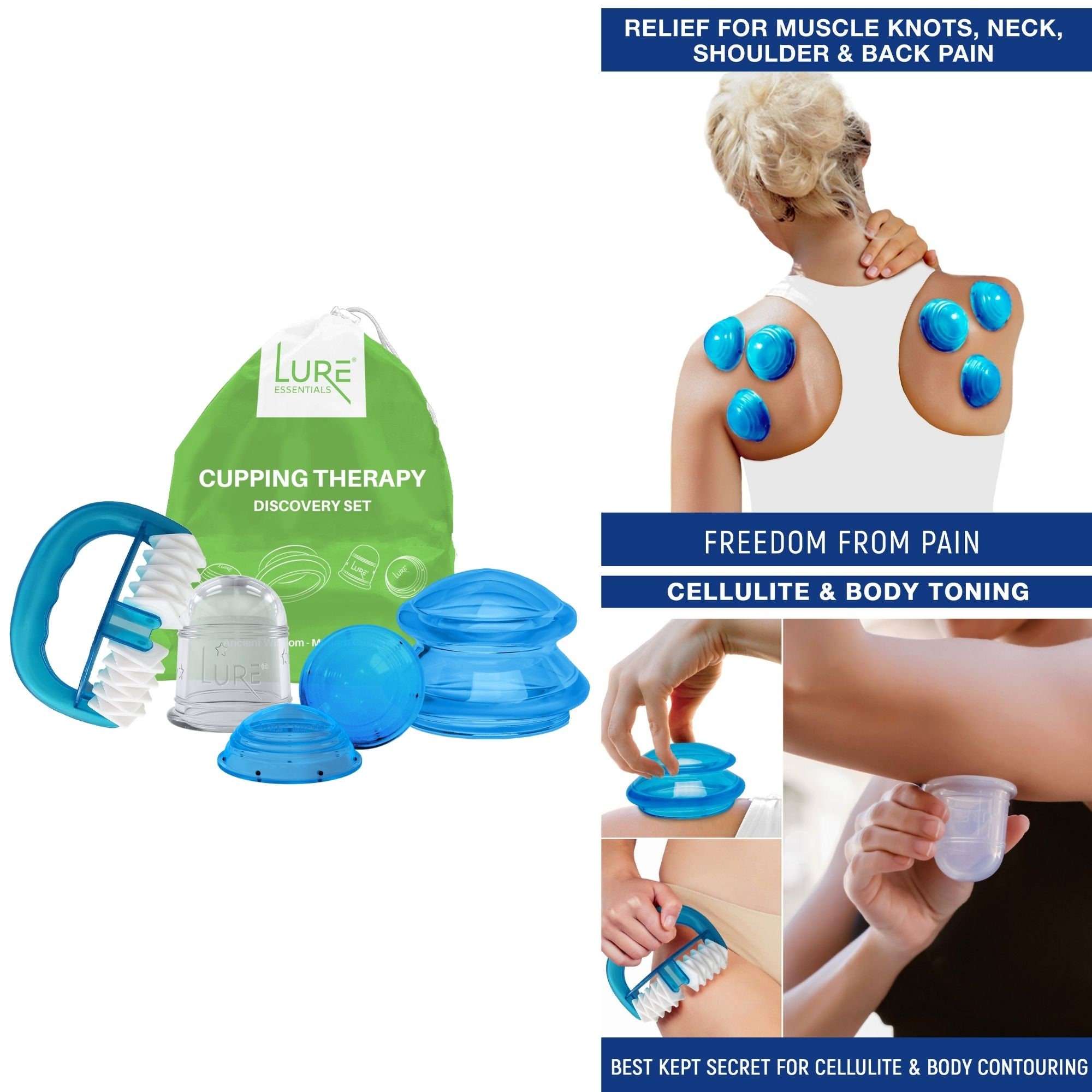 Beginner Massage Cupping Set FREE Shipping -  Canada
