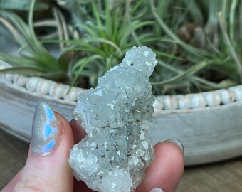 Quartz Chalcedony Stalactite Mineral Specimen | Zeolite from India | Natural Raw Zeolite Specimen | Stalactite Formation