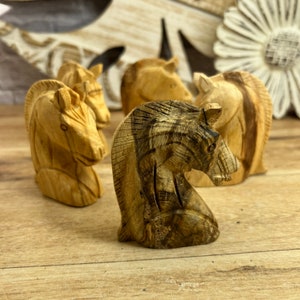 Palo Santo Horse Bust Palo Santo Wood Carving Consciously Sourced Palo Santo from Peru Holy Wood Horse Head image 8