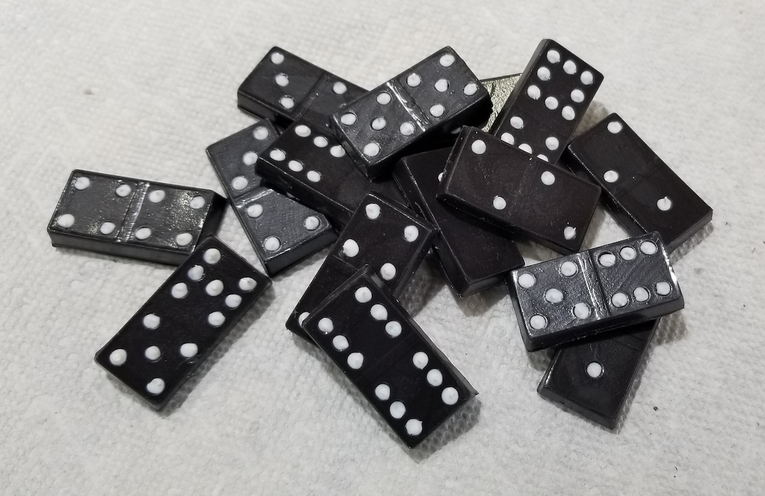 Chocolate Domino Set - Etsy