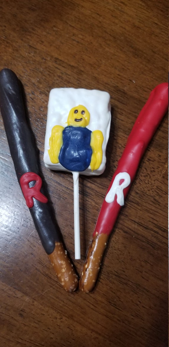 Roblox Inspired Chocolate Lollipops And Chocolate Covered Etsy - oreo cookie pants original roblox