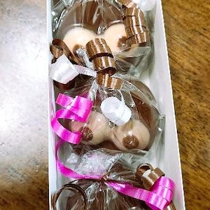 Gift Set for Bachelor Bachelorette Friend Party Chocolate boob chocolate covered oreo cookie
