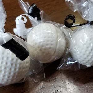 Solid chocolate 3D golf balls Party Favors