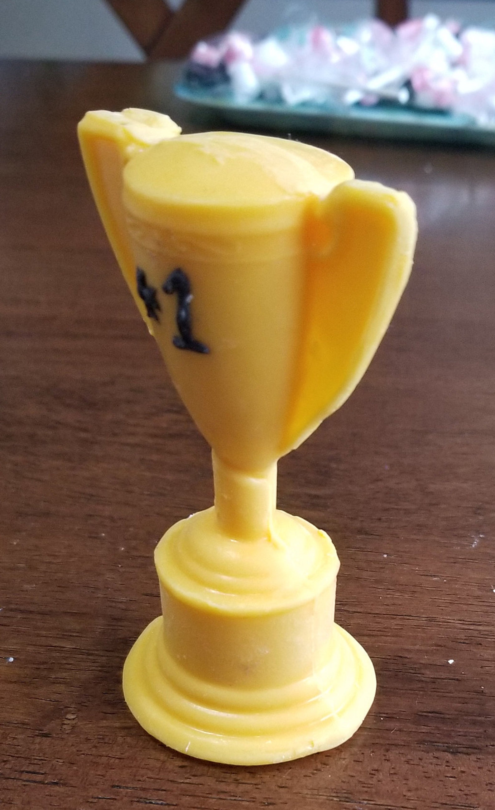 Trophy Prize 3D Chocolate Party Favor Etsy