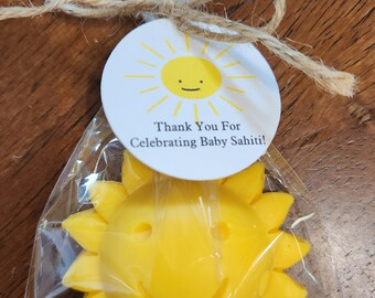 Sun Baby Shower Chocolates party favors