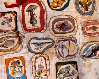 One-of-a-Kind Vintage ephemera-Fairy Tale series