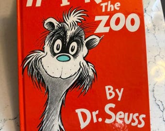 Vintage exemplaar uit 1977 van 'Als ik de dierentuin runde' van Dr. Seuss.