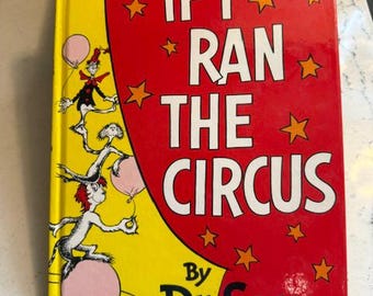 Vintage 1984 Als ik het circus zou leiden door Dr. Seuss