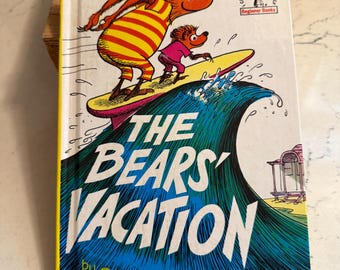 Vintage exemplaar van The Bears' Vacation van Stan en Jan Berenstain