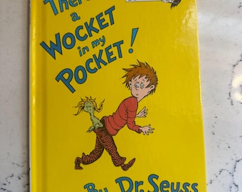 Vintage 1974 Er zit een Wocket in mijn zak van Dr. Seuss