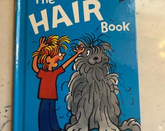 Vintage exemplaar uit 1979 van The Hair Book van Graham Tether
