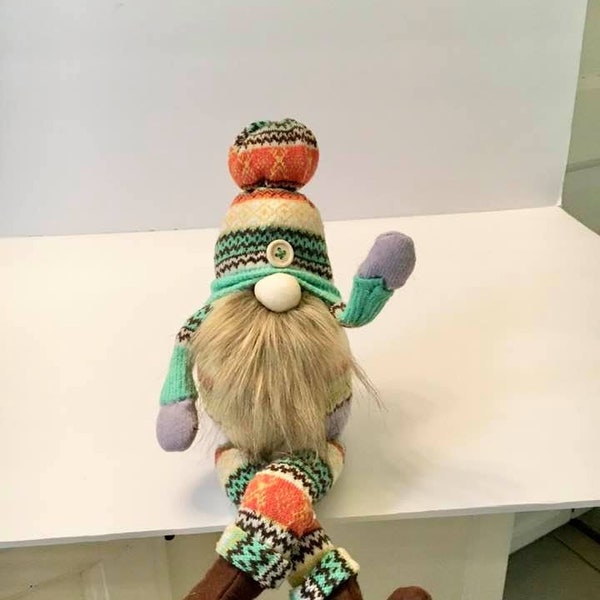 Mother's Day Gift Gnome Decoration, Gift For Her, Year Round Decor,  Bendable Arms and Legs, Sock Gnome