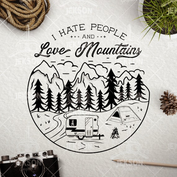 Free Free 128 Mountain Camping Svg SVG PNG EPS DXF File