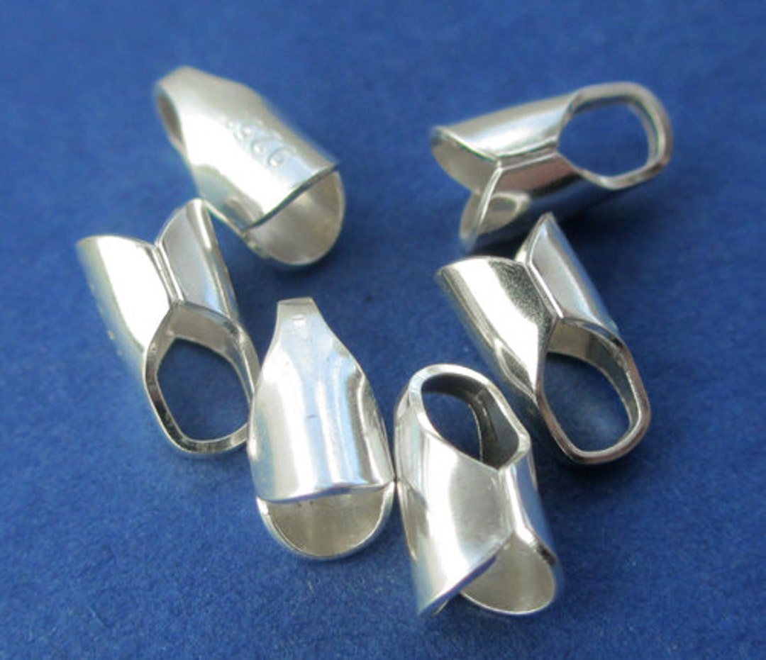 New 4mm X 3mm Loop With 3mm Internal Crimp Diameter 925 Sterling Silver