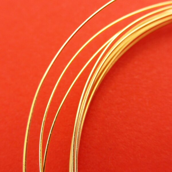 New 5ft/1525mm 28 Gauge 14k Gold Filled Super Lightweight Round Wire