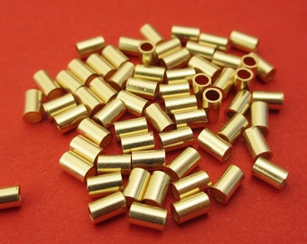 New 2mm x 3mm 14k Gold Filled Crimp Tube 25pcs