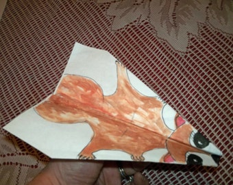 Flying Squirrel paper airplane