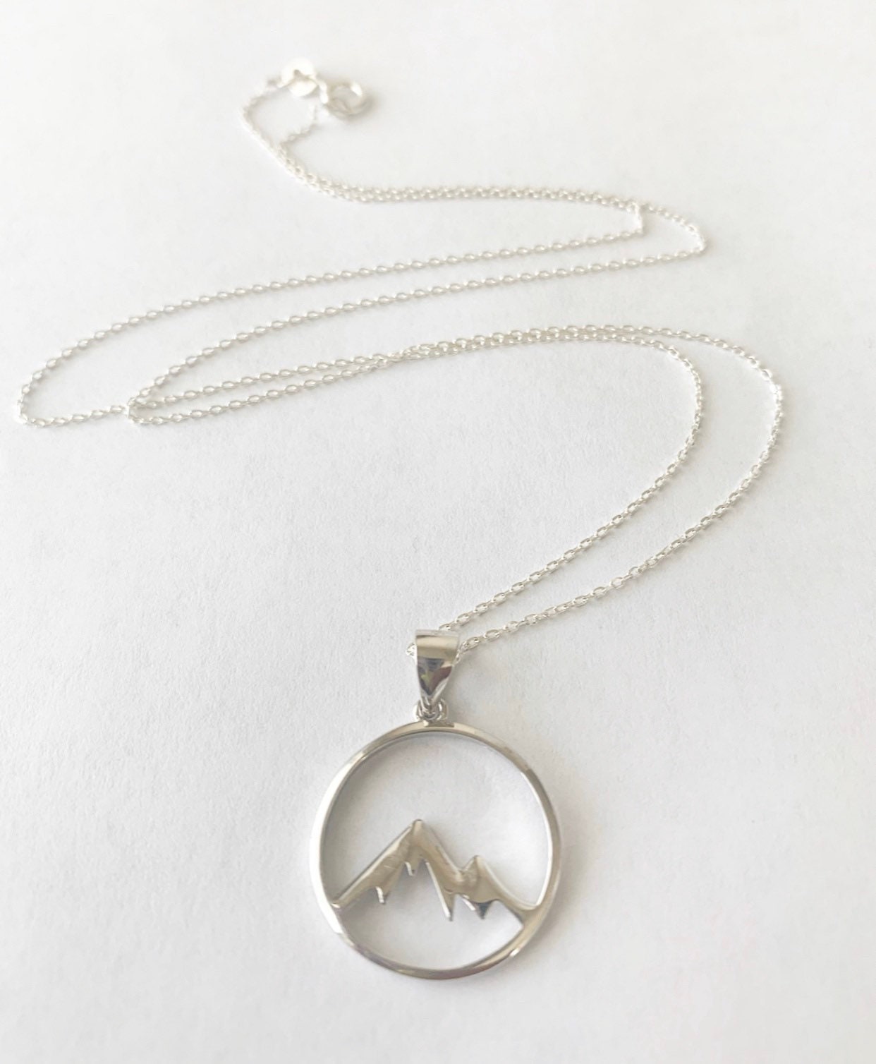Mountain Necklace 925 Sterling Silver, Mountain Charm, Mountain Pendant,  Handmade Jewelry, Gift for Her, Necklace for Women, Birthday Gift - Etsy | Mountain  necklace, Mountain range necklace, Handmade jewelry