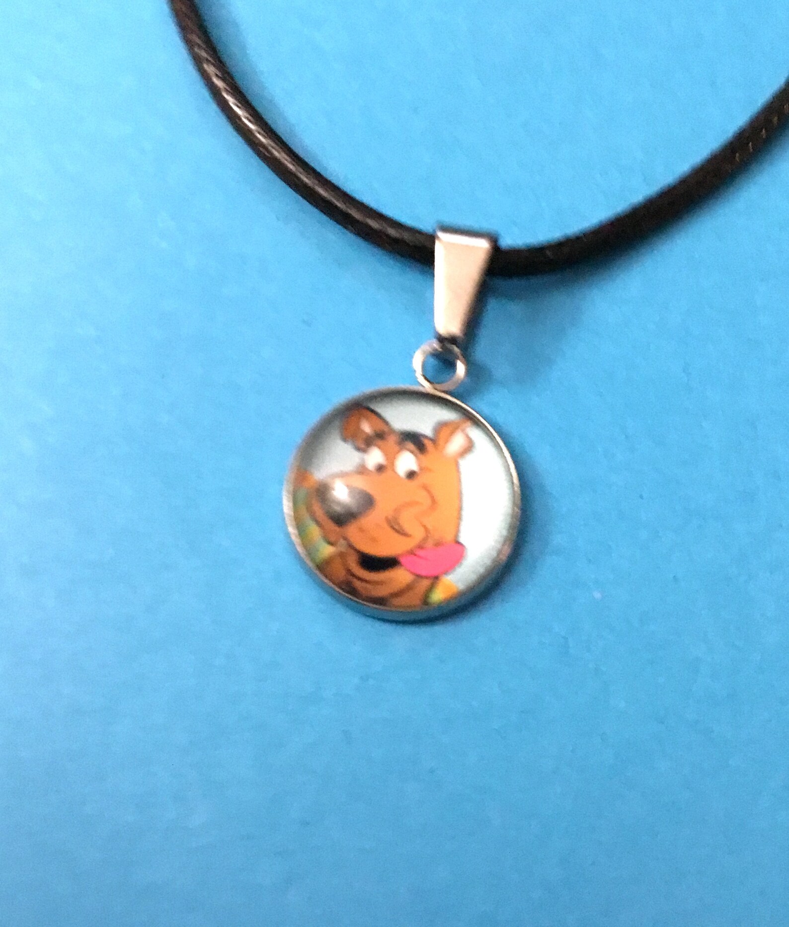 Scooby Doo The Dog Charm Pendant Necklace Etsy
