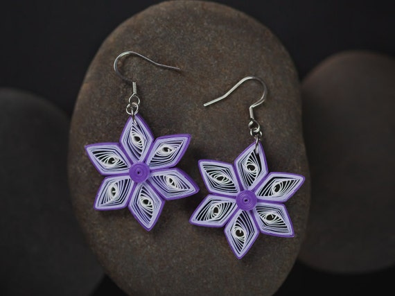 Handmade Quilling Earrings