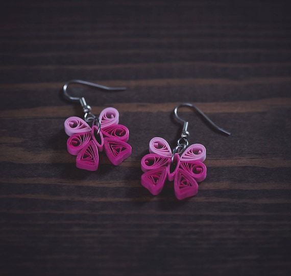 Quilling Earrings  How to Make Paper Quilled Jhumkas Step by Step  YouTube