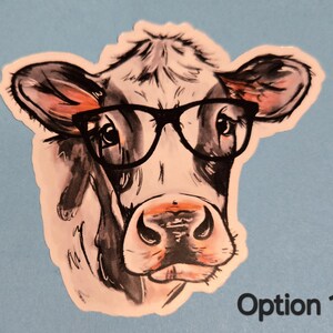 Barnyard Animals Waterproof Stickers