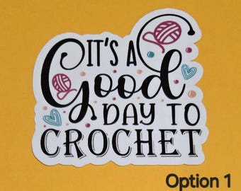 Crochet Waterproof Stickers