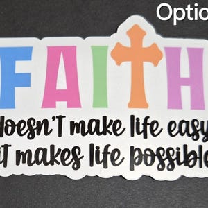 Christian Waterproof Stickers
