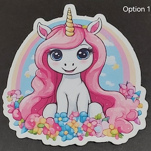 Unicorn Waterproof Stickers