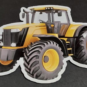 Tractor Waterproof Stickers