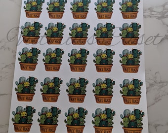 Free Hugs Sticker Sheet