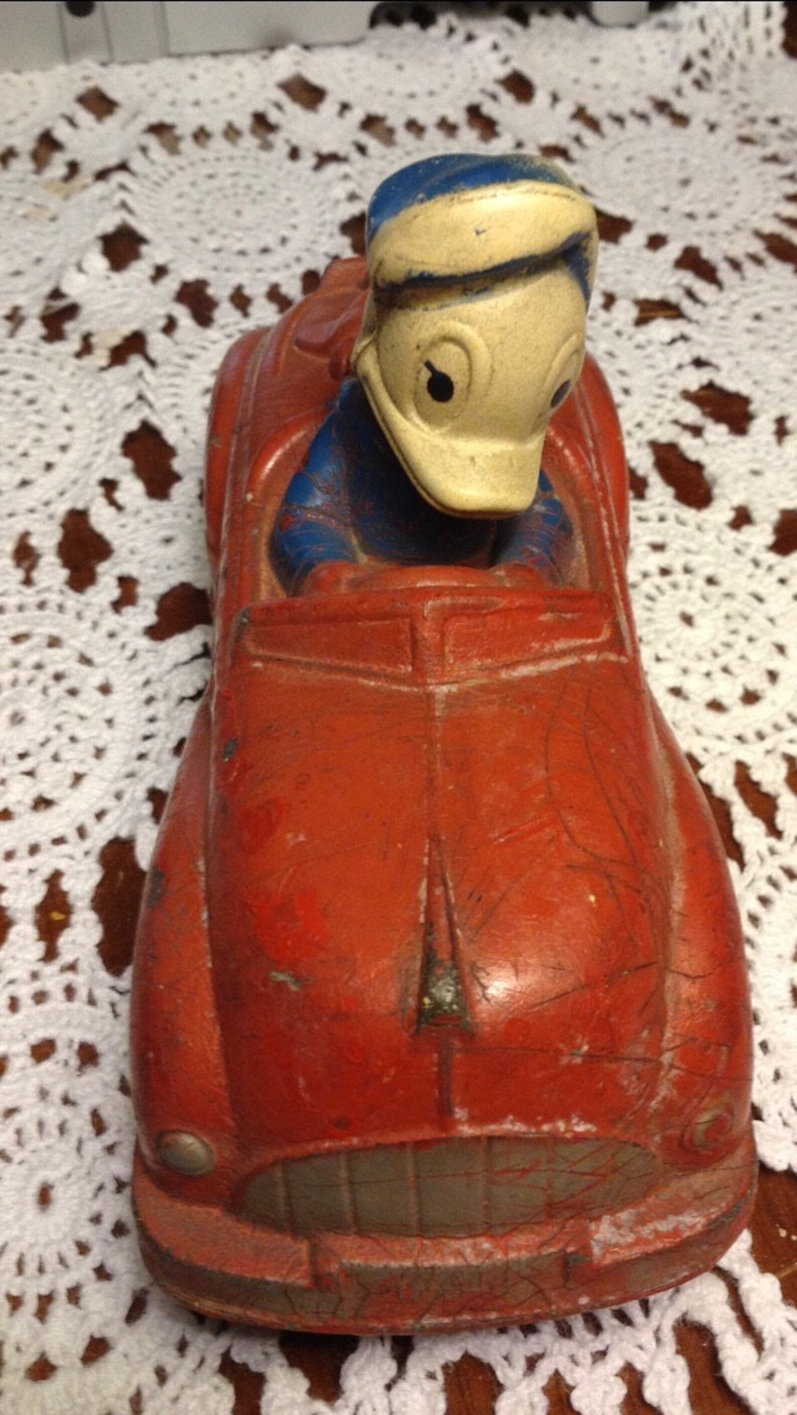 Sun Rubber Toy Car From the Early 1900s Made in Barberton Etsy
