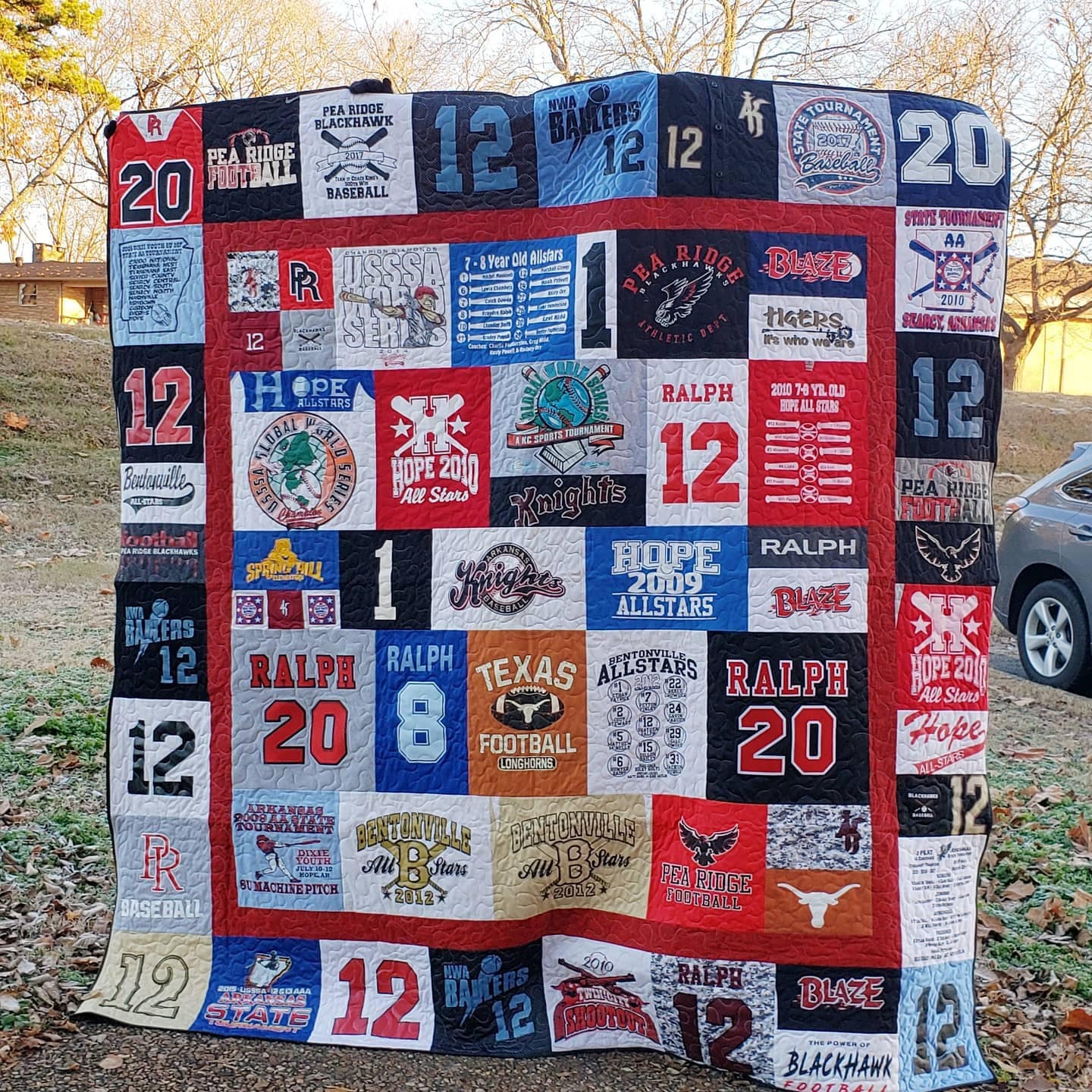 Custom Made T-shirt Quilt Block Style or Mosaic Puzzle Style - Etsy