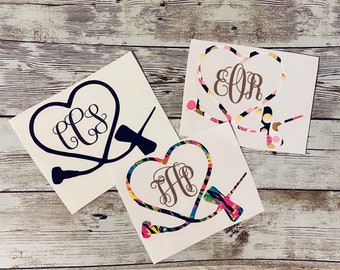 Download Needle Monogram Etsy